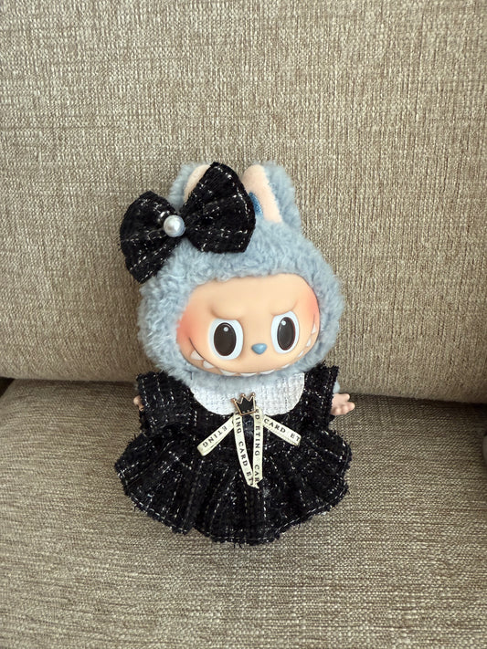 TWEED PRINCESS IN BLACK/WHITE