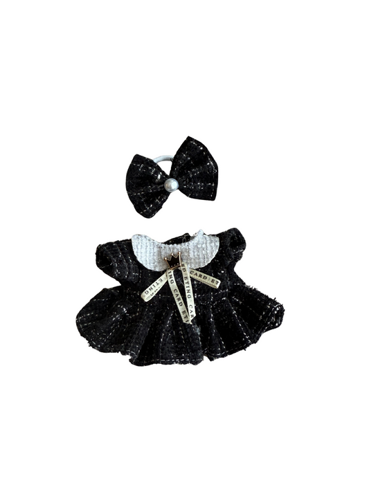 TWEED PRINCESS IN BLACK/WHITE