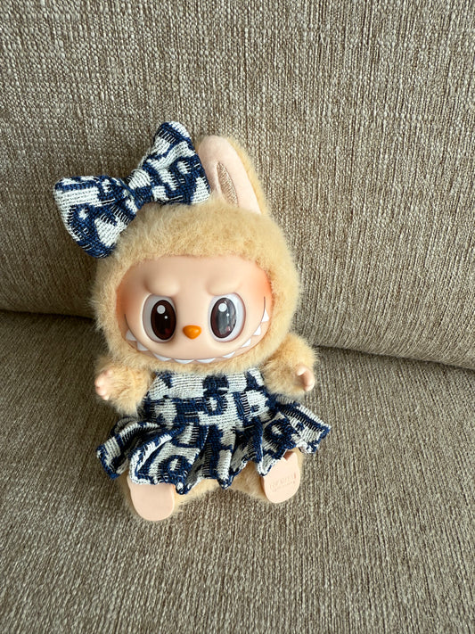 DENIM PRINCESS DRESS AND BOW